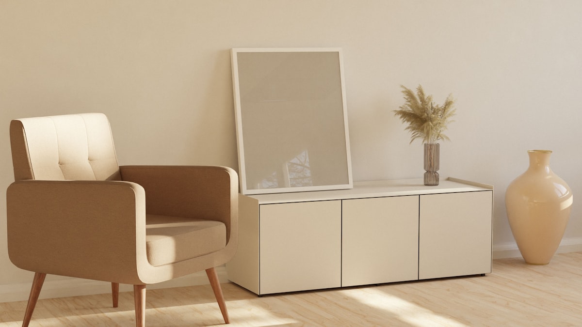 Interior design made to showcase your illustrations, photos or logos in the frame. Works perfectly by setting the blend mode to Overlay. related to Mirrored Sideboards and Buffets: Elevating Your Dining Space with Elegance