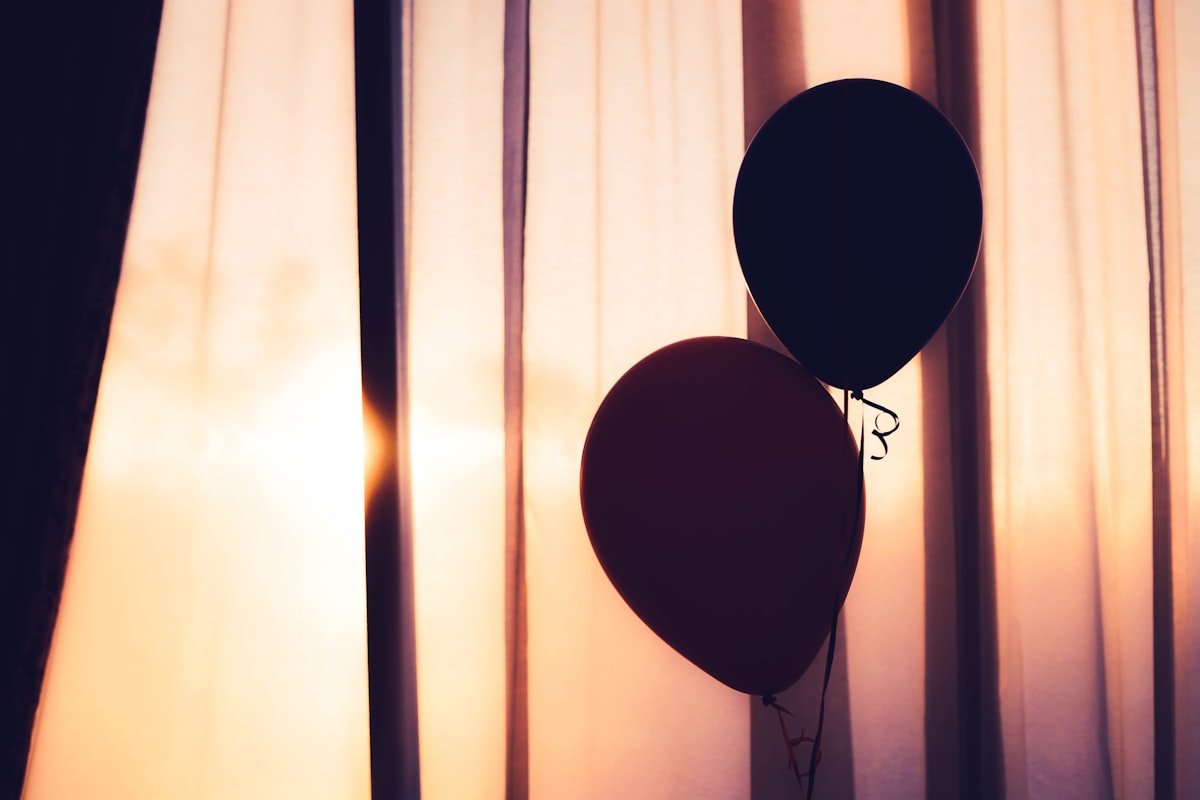It feels like the perfect cover for Ed Sheeran’s “Supermarket Flowers”. related to Creating a Beautiful Balloon Valance Curtain