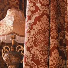 Lamp and curtain related to Create Elegant Window Treatments: A Guide on How to Make Valances