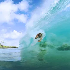 love this glassy little nug out on Oahu’s east side. Captures some fun sand plumes being pulled off the bottom and up through the face of the wave. related to Discovering the Best Shopping Experiences in Oahu