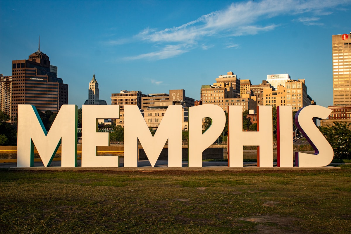 Memphis block letters at the Mud Island River Park. related to Discover the Best of Bed Bath & Beyond in Memphis