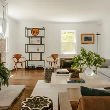 Modern living room (IG: @clay.banks) related to Maximize Your Space with the Perfect Overstock Bed Frames