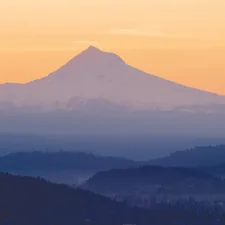 Mt. Hood at Sunrise! visit www.blankphotographypnw.net for more related to Experience the Majesty of Mt Hood at Our Cozy Bed and Breakfast