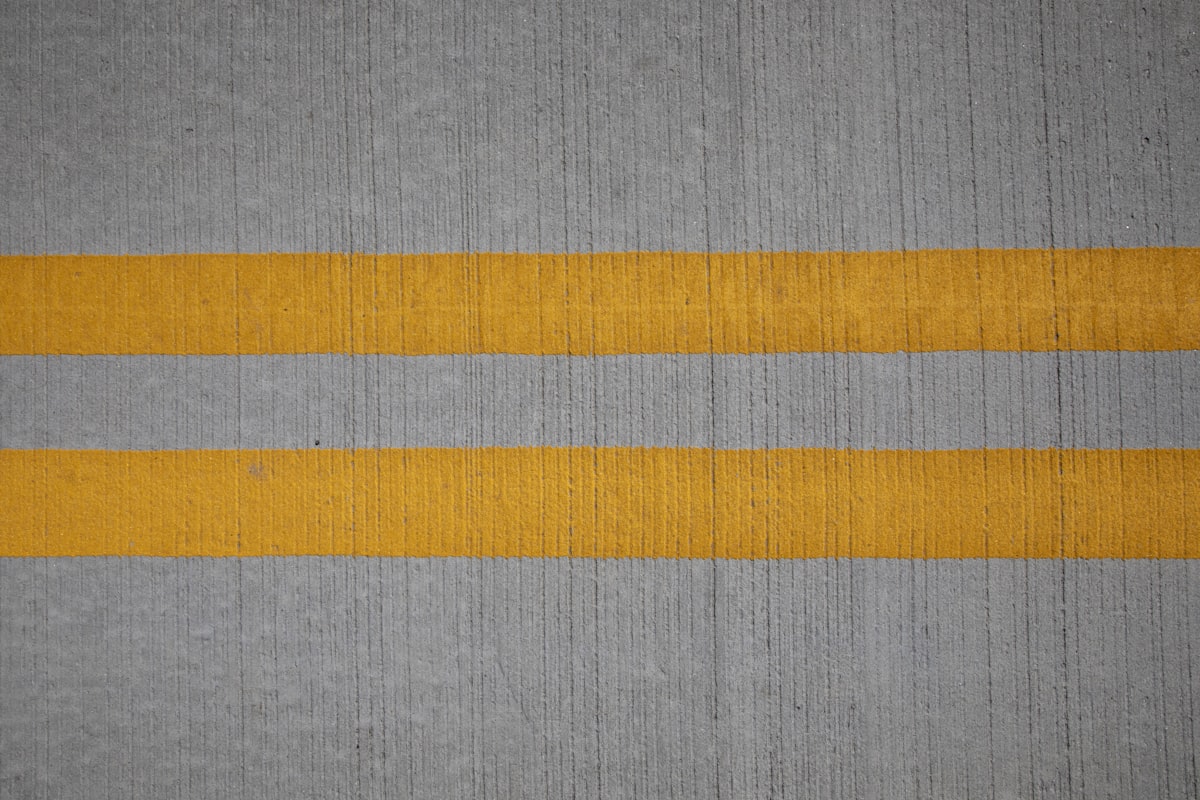 No passing! related to Yellow Gray Valance