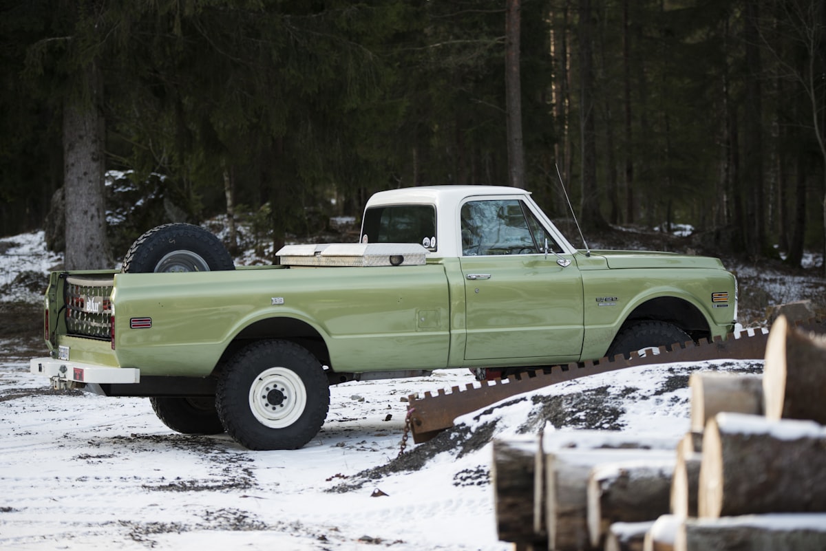 Old Chevy truck. related to 1973-1987 Chevy Truck Bed Options: Finding the Perfect Fit