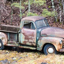 Old Chevy truck abandoned on a mountain in North Carolina related to 1973-1987 Chevy Truck Bed Options: Finding the Perfect Fit