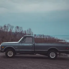 Old Truck by the Field & Lake related to The Ultimate Guide to Single Cab Short Bed Chevy