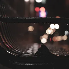 Park Bench in the rain related to Timeless Elegance: The Beauty of an Entryway Bench Black