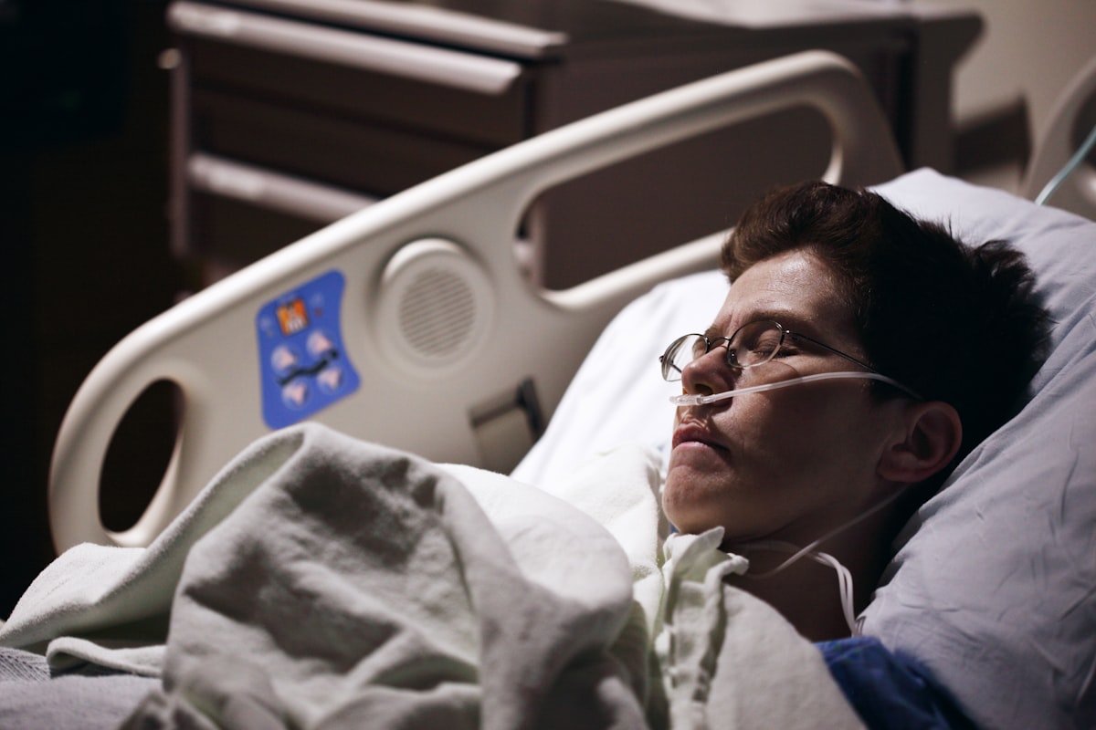 Patient recovering from surgery. related to Decoding the Desire: Cancer Man's Guide to Intimacy