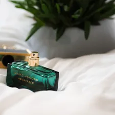 Perfume Photography - timeless minimalistic pictures & wallpapers ✨ Fashion Design Aesthetics related to The Elegance of Gold and Teal Bedding: A Perfect Blend of Luxury and Comfort