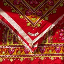 "Pona" means red small curtain which we use for cover bread in Pakistan. related to Transform Your Bedroom with Exquisite Indian Print Bedding