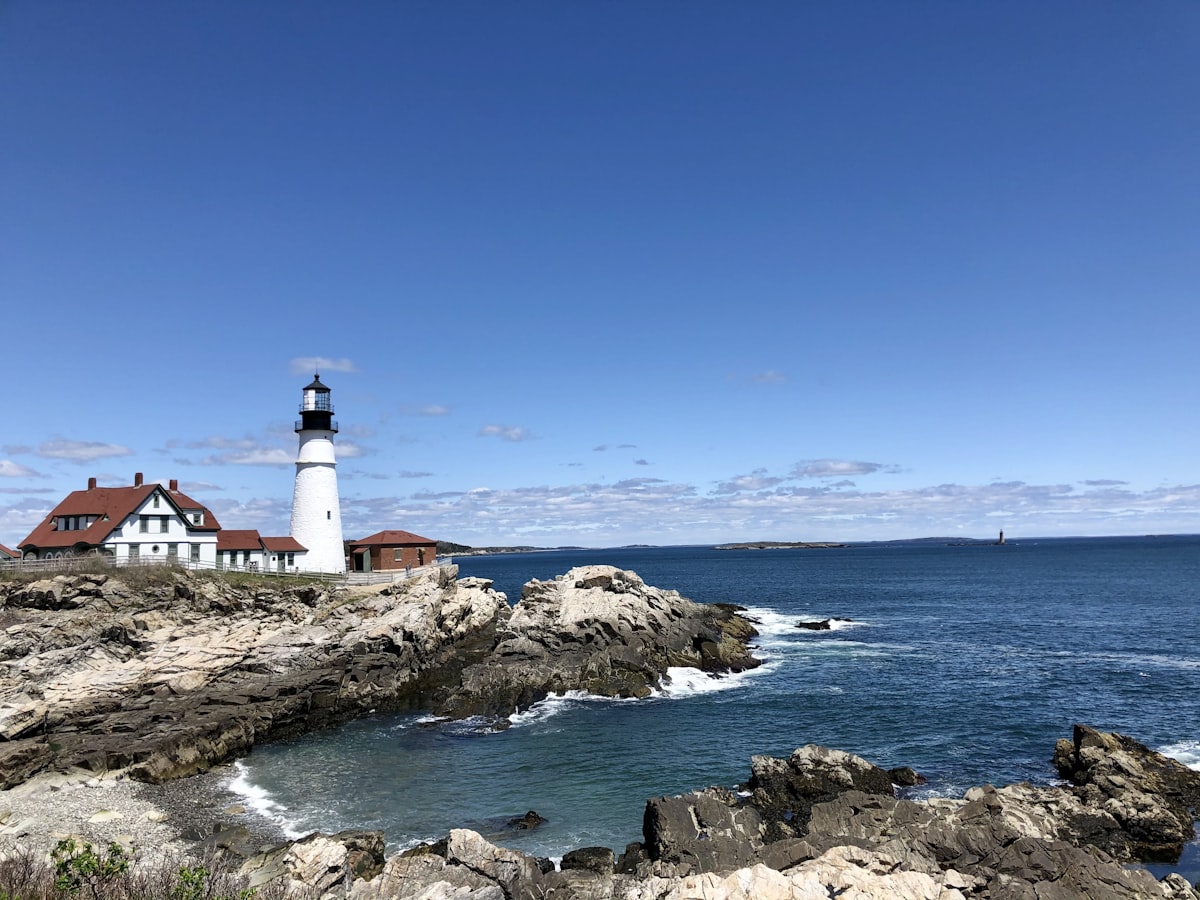 Portland Head Light at Fort Williams Park in Cape Elizabeth, Maine related to Discover the Charm of Portland Maine Bed and Breakfast