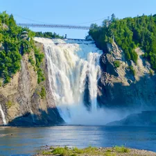 Quebec, Waterfalls, Canada, Landscape, nature, travel related to Discover the Charm of Marble Falls Bed and Breakfasts