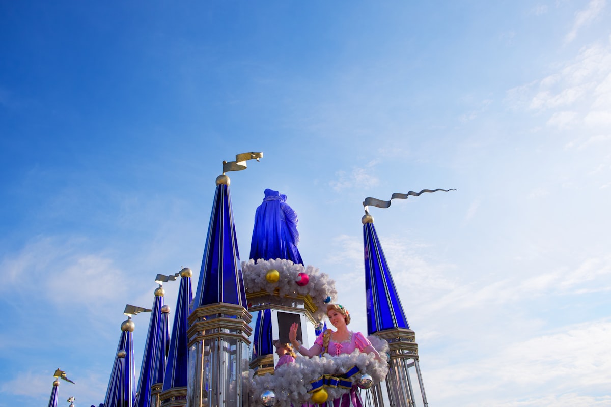 Rapunzel with Fairy Godmother in Silhouette, Magic Kingdom related to Dreaming of Royalty: The Allure of Princess Castle Beds