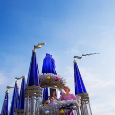Rapunzel with Fairy Godmother in Silhouette, Magic Kingdom related to Dreaming of Royalty: The Allure of Princess Castle Beds