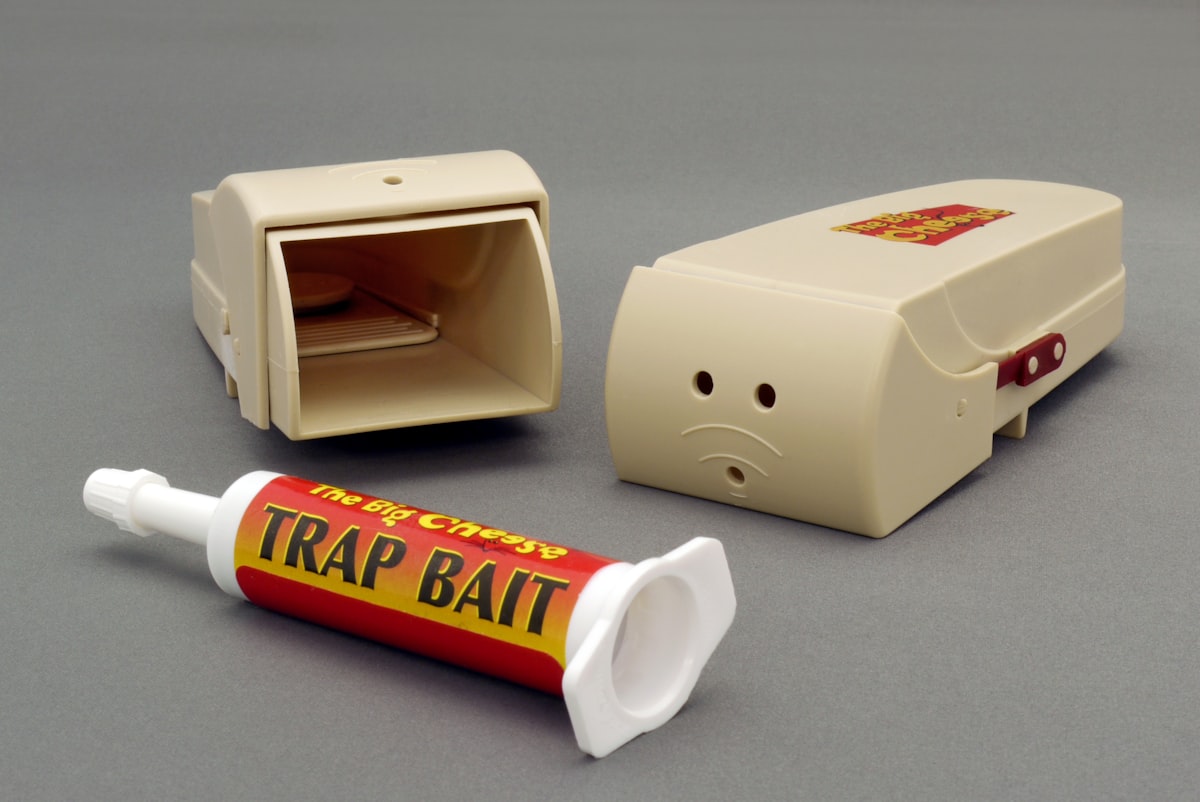 red and white Trap Bait container related to Effective Bed Bug Traps for Home Use