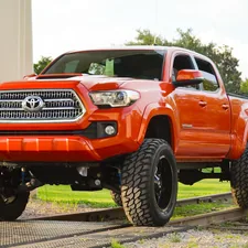 red chevrolet crew cab pickup truck related to Discovering the Best Toyota Tacoma Bed Size for Your Needs