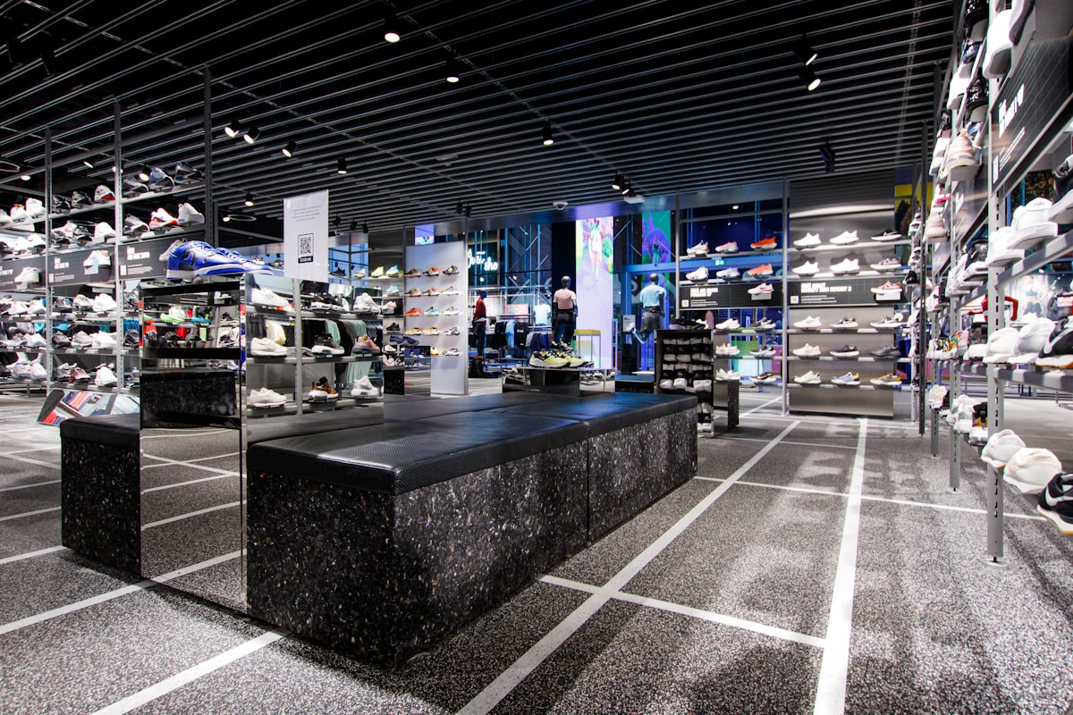 Retail shoot at the Nike store, Mall of The Netherlands for Wulverhorst Construction (Woerden) related to Snuggle Up Savings: Your Guide to Bedding Outlet Stores