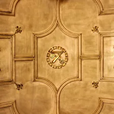 Royal Ceilings related to Luxurious Gold Canopy Bed Designs
