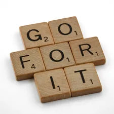scrabble, scrabble pieces, lettering, letters, wood, scrabble tiles, white background, quote, words, type, typography, design, layout, go for it, action, just do it, yolo, carpe diem, if not now when, impetus, initiative, self starter, 
 related to  Effective Ways to Eliminate Bed Bugs for Good