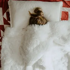 Sick day top knot related to Elevate Your Bed with Coverlet Bedding Sets