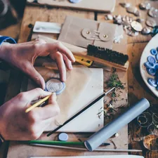 Silver Jewellery making related to The Art of Crafting a Stunning Arts and Crafts Sideboard