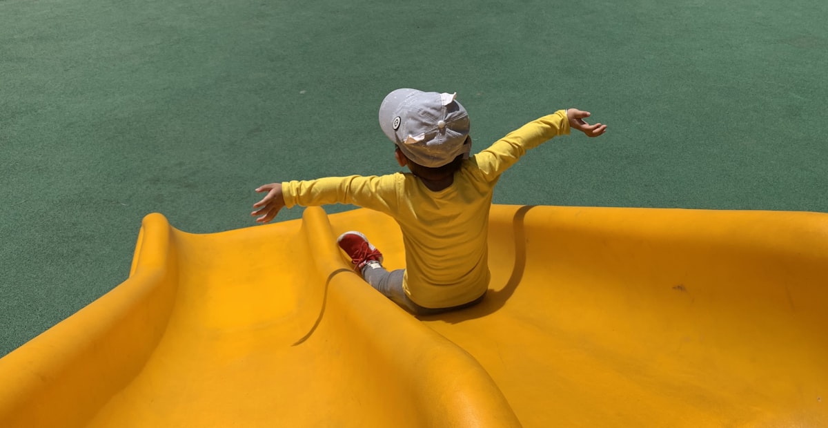 “Slide!" She said. related to The Adventures of Curious George: The Ultimate Toddler Bedding Guide