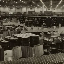Spitfire manufacture. WWII World War 2 Castle Bromwich Aeroplane Factory, Birmingham 1940-46.
Manufacturers: Vickers Armstrong related to American Furniture Warehouse Bunk Beds: Comfort and Style for Your Home