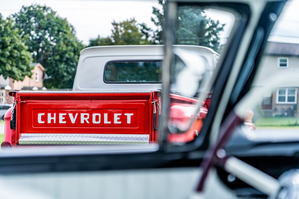 tail of a red chevrolet truck related to The Ultimate Guide to Single Cab Short Bed Chevy