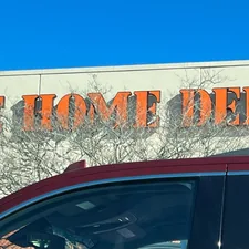 The Home Depot Sign. related to Home Depot Curtains & Valances