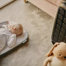 The smart mat for better naps. related to Snooze on the Move: The Ultimate Guide to Toddler Travel Beds