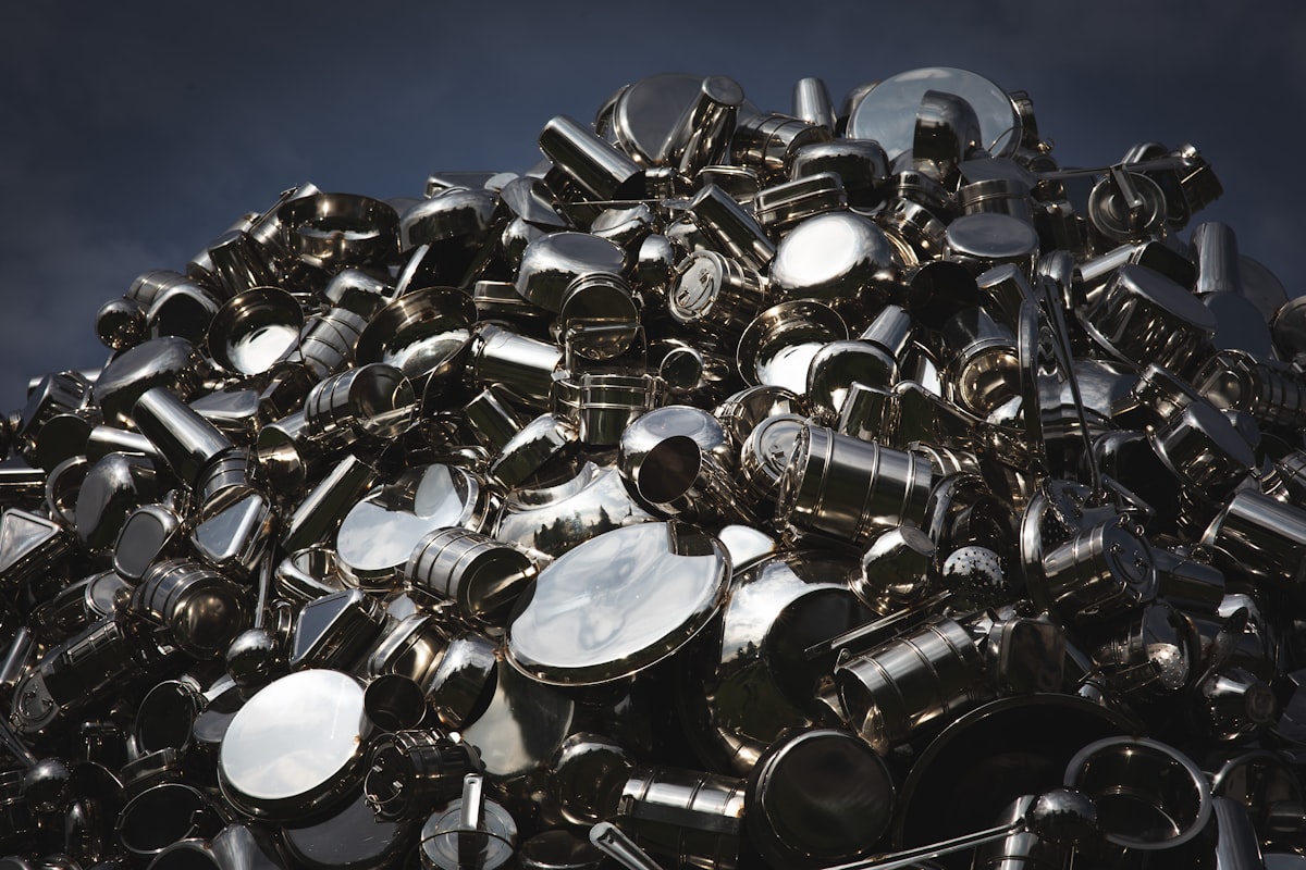 This is a close up of a sculpture called 'When Soak becomes Spill' by Subdoh Gupta in Salisbury, UK. I think it's outstanding. related to Choosing the Perfect Full-Size Metal Bed Frame