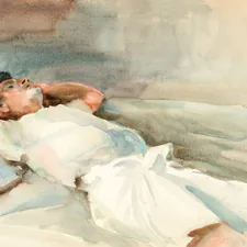Thomas La Farge, S.O.D., 1931, watercolor and pencil on paper, sight 7 x 14 in. (17.8 x 35.6 cm), Smithsonian American Art Museum, Bequest of Olin Dows, 1983.90.88 related to Transform Your Space with Bed Bath and Beyond Paintings