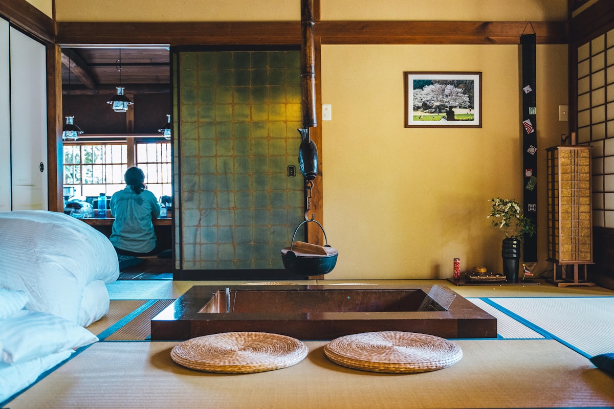Traditional Japanese house in Asuka, Japan (Nara Prefecture). related to Sakura Slumber: Unveiling the Traditional Japanese Bed