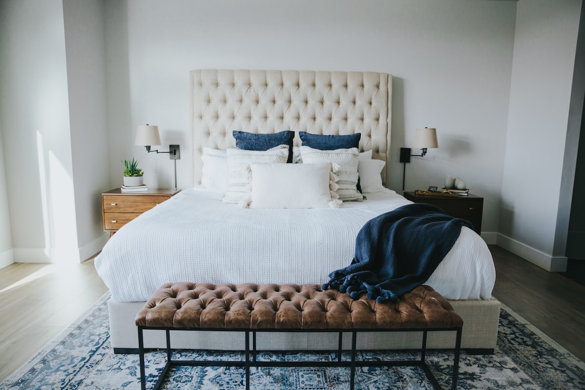tufted brown sofa related to Upgrade Your Bed with Stylish Full Size Coverlets