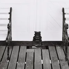 Two empty park benches facing each other related to Durable and Stylish Twin Bed Options for Your Home
