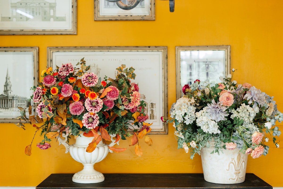 variety of flowers related to Sun-Kissed Elegance: Decorating with a Yellow Toile Valance