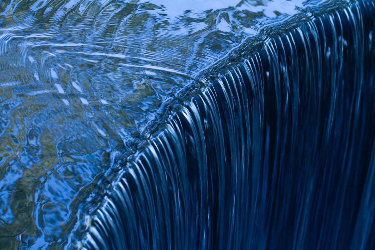 Water Over the Dam. related to Elegance Unveiled: Waterfall Valances for Windows