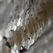 white and black net in close up photography related to Transform Your Bedroom with a Stunning Sequin Bedding Set