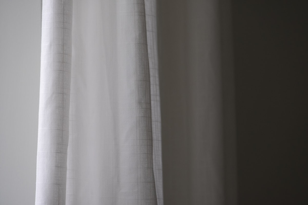 white and gray plaid curtain related to Shop Fabric Shower Curtains with Valance