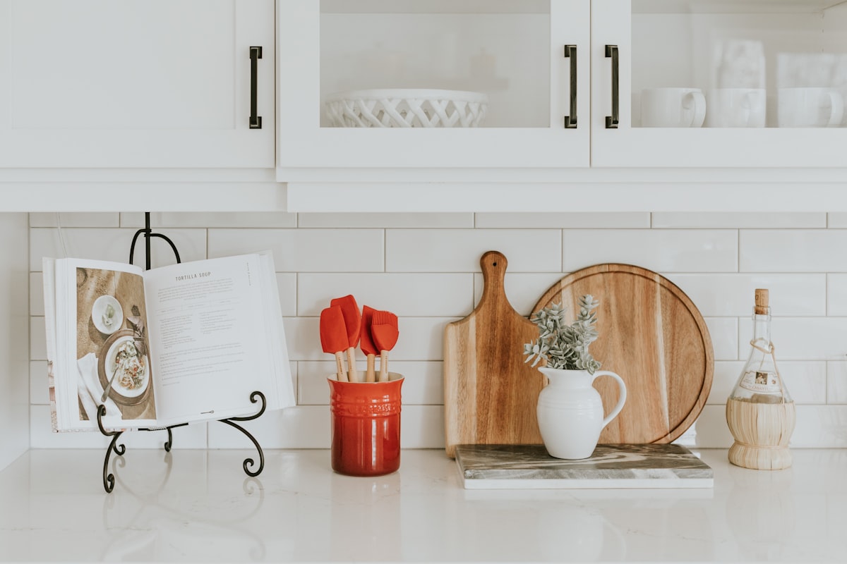 white book related to Elevate Your Kitchen Style: Modern Kitchen Valances