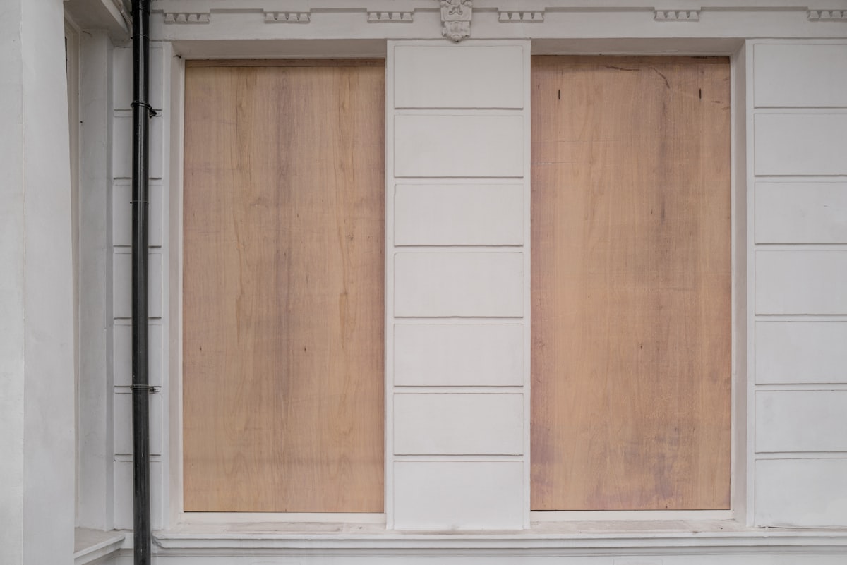 white wooden door with white wooden frame related to Wood Valance Clips: Essential Tool for Installing a Decorative Wood Valance