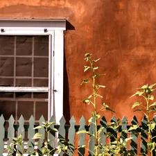 white wooden framed glass window related to Rust Colored Window Valances