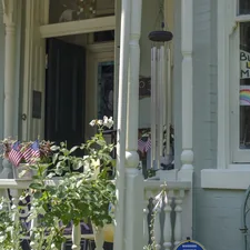 Window sign Black Lives Matter in Richmond, VA related to Experience the Charm of the Old Dominion: A Guide to Bed and Breakfasts in Virginia