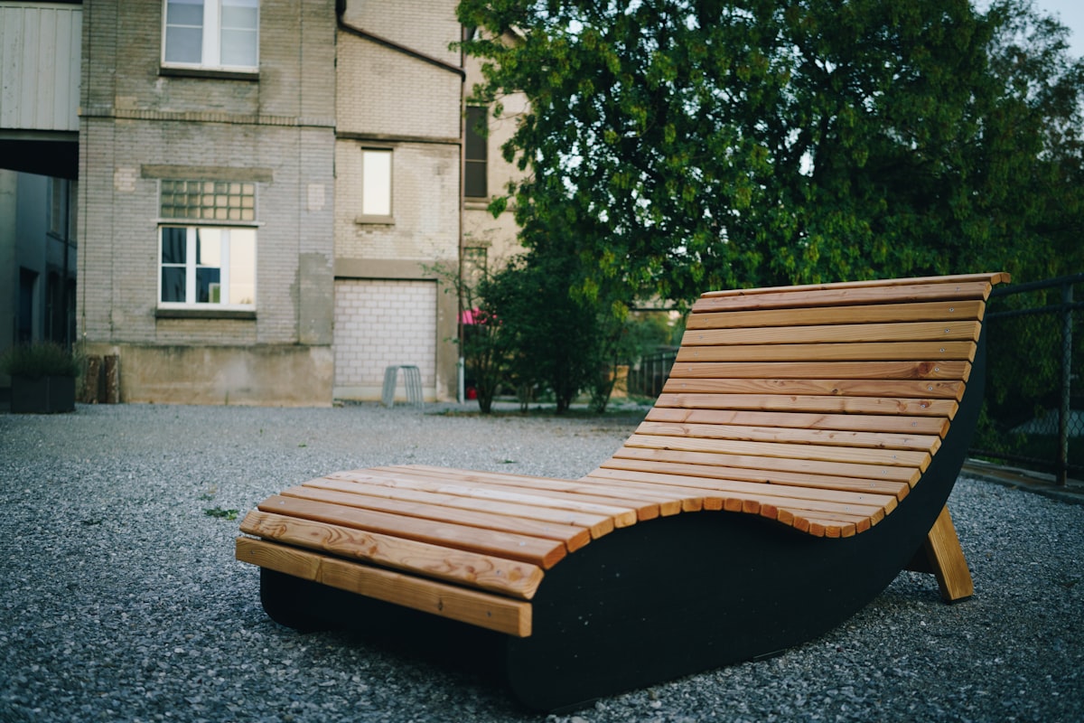 Wooden deck chair related to Experience Bliss with a Chaise Lounge Bed