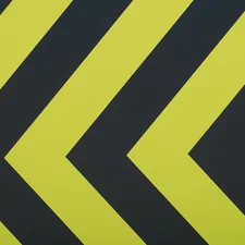 Yellow and Black. Go left or waning.  I love the contrast in colours of black and  yellow.  It stands out. Some insects have the same combination of colour as a warning. Don’t or do not touch.  Be careful. .  related to Brightening Up Your Bedroom: Yellow Chevron Bedding