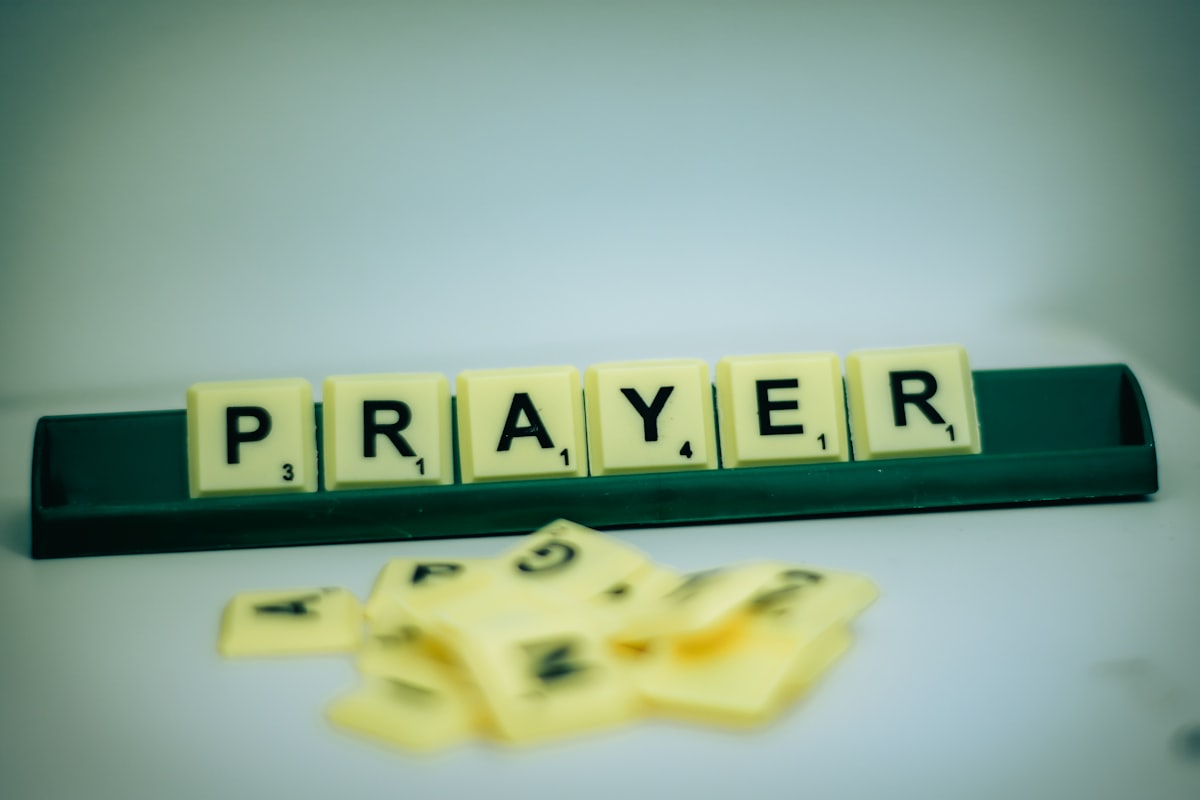 yellow and green letter t related to Divine Slumber: The Power of Prayers Before Bed