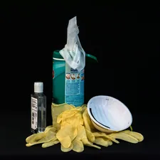 yellow and white plastic pack beside white ceramic bowl related to Transform Your Ride with a Spray Bed Liner Kit