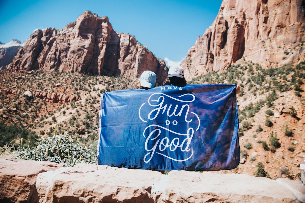 Zion National Park with Have Fun Do Good. Join us on this experience at www.havefundogood.co/national-park-tour related to Cozy Retreats in Springdale, Utah: A Guide to Bed and Breakfasts